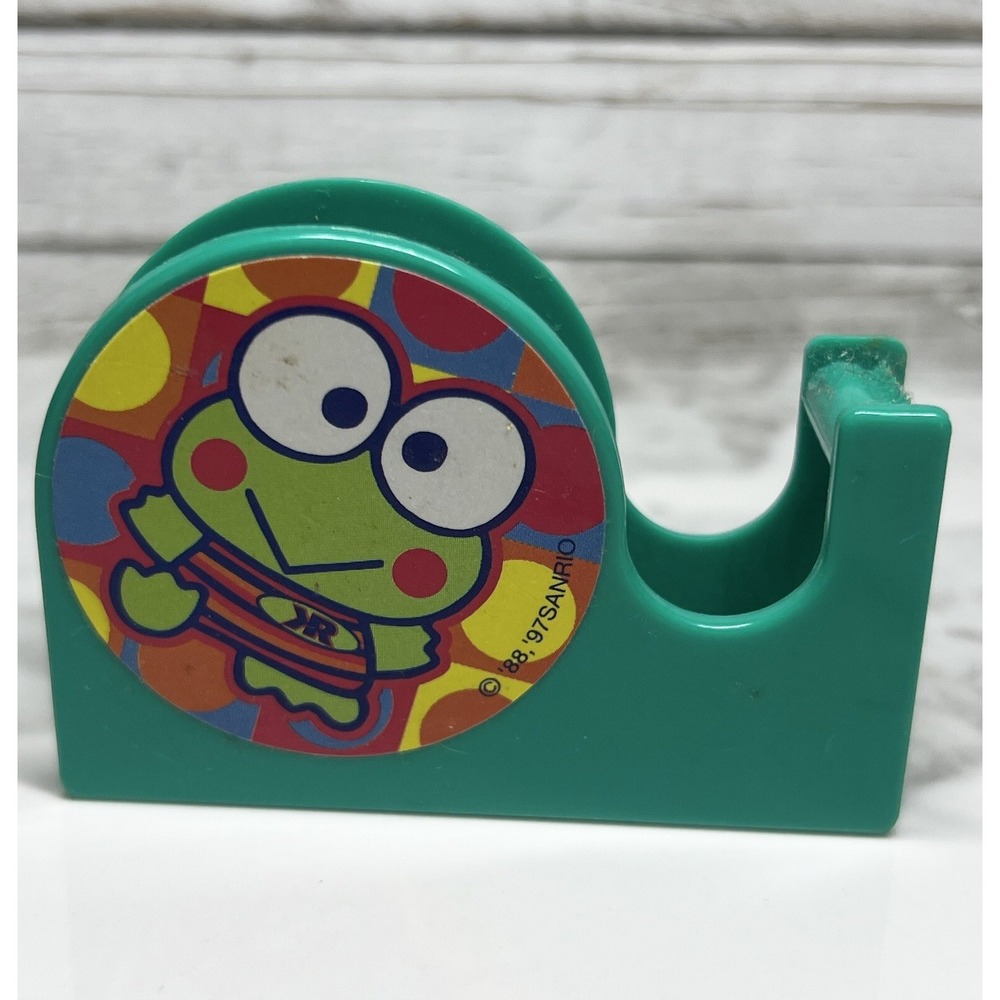 1997 Vintage Sanrio KEROKEROKEROPPI Tape Dispenser   NEW